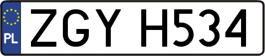 ZGYH534
