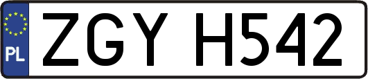 ZGYH542