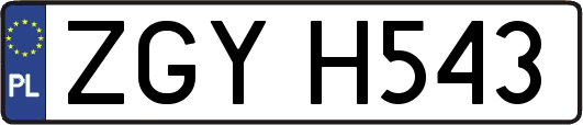 ZGYH543