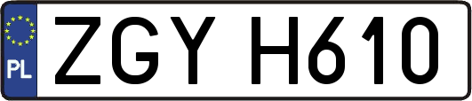 ZGYH610