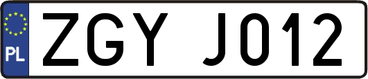 ZGYJ012