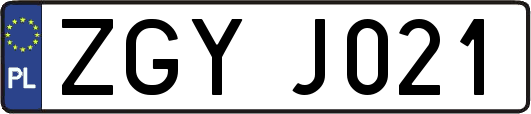 ZGYJ021