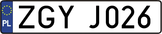 ZGYJ026