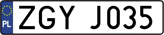 ZGYJ035