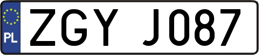 ZGYJ087