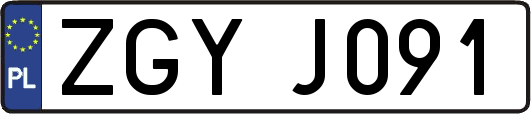 ZGYJ091