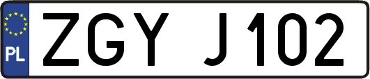 ZGYJ102