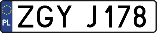 ZGYJ178