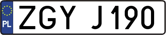 ZGYJ190