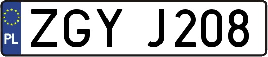 ZGYJ208