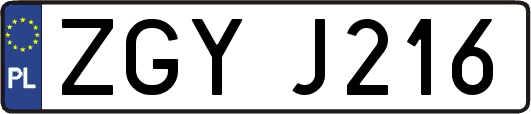 ZGYJ216