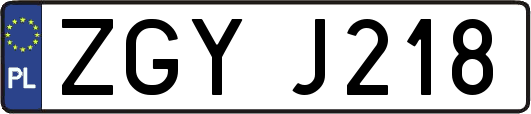 ZGYJ218