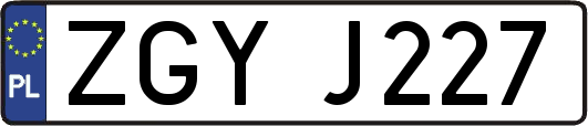 ZGYJ227