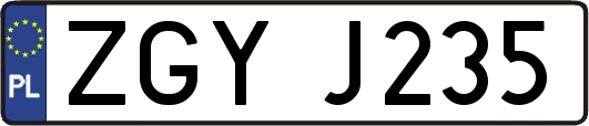 ZGYJ235