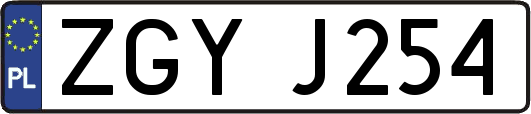 ZGYJ254