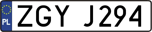 ZGYJ294