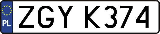 ZGYK374