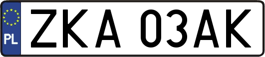 ZKA03AK