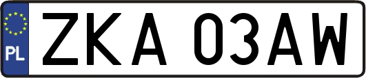 ZKA03AW
