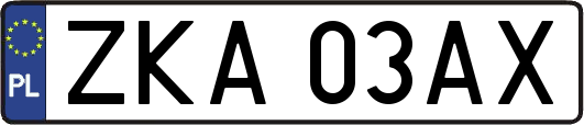 ZKA03AX