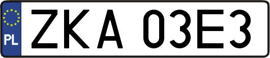 ZKA03E3