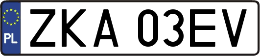 ZKA03EV