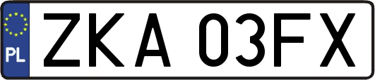 ZKA03FX