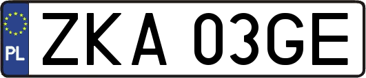 ZKA03GE
