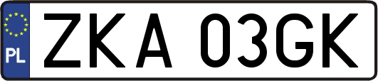 ZKA03GK