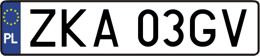 ZKA03GV