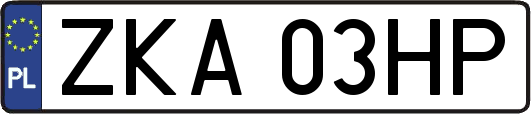 ZKA03HP