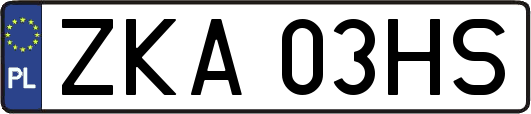 ZKA03HS