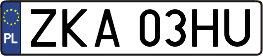 ZKA03HU