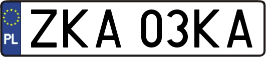 ZKA03KA