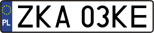 ZKA03KE