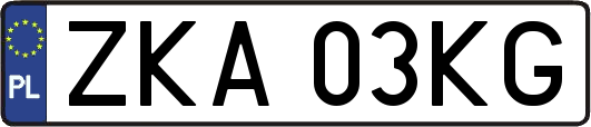 ZKA03KG