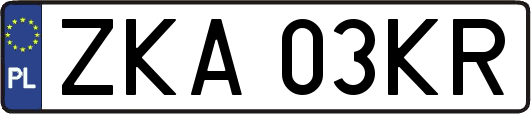 ZKA03KR