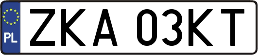 ZKA03KT