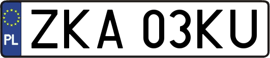 ZKA03KU