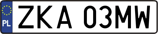 ZKA03MW