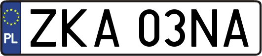 ZKA03NA