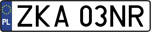 ZKA03NR