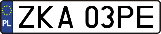 ZKA03PE