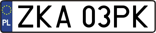 ZKA03PK