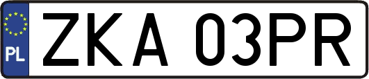 ZKA03PR