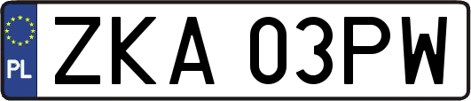ZKA03PW