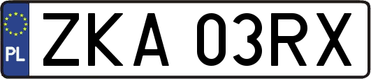 ZKA03RX