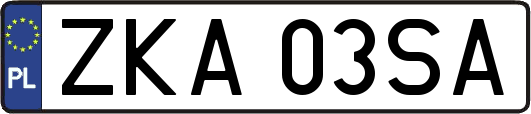 ZKA03SA