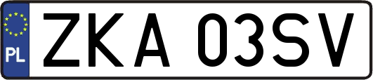 ZKA03SV