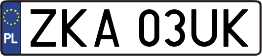 ZKA03UK